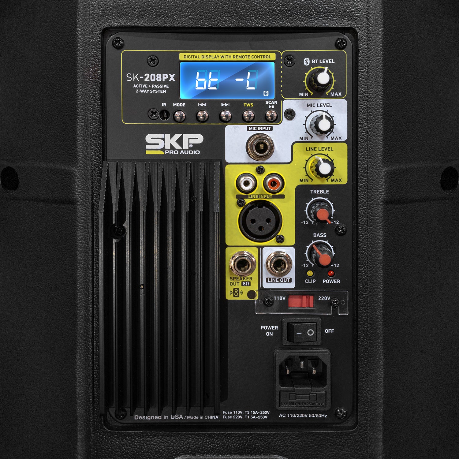 ALTO-FALANTE ATIVO SKP SK 1PX BK