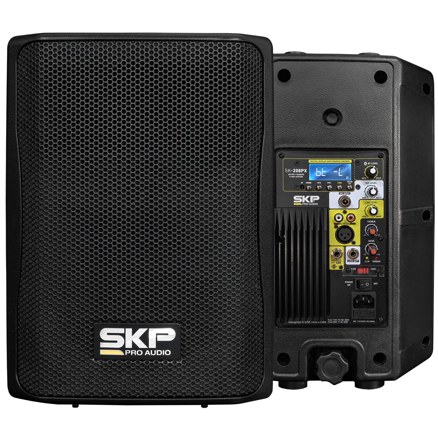 ALTO-FALANTE ATIVO SKP SK 1PX BK