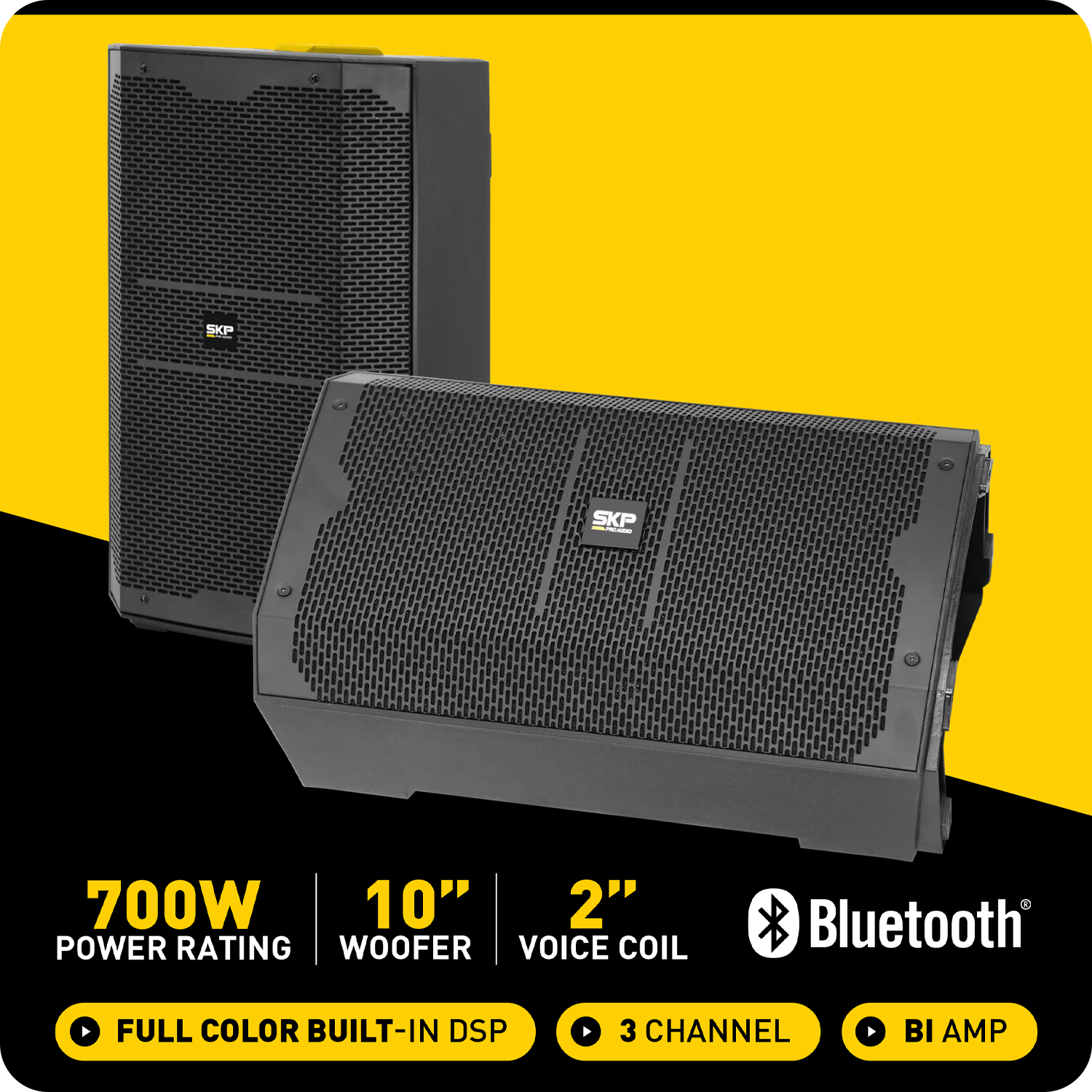 ALTO-FALANTE ATIVO SKP SK 5PX BK